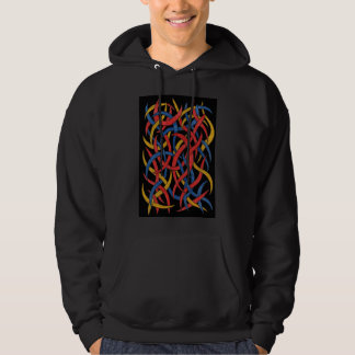 Sweat à capuche Fusion Abstraite