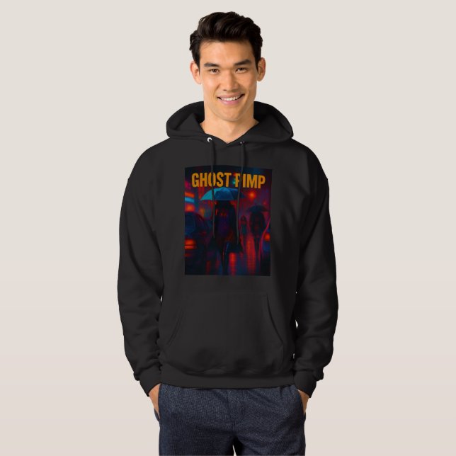Sweat à capuche Ghost Pimp (Devant entier)