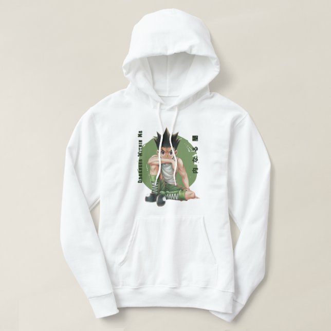 Sweat à capuche Gon Freecss Darkness Within Me Ani (Design devant)