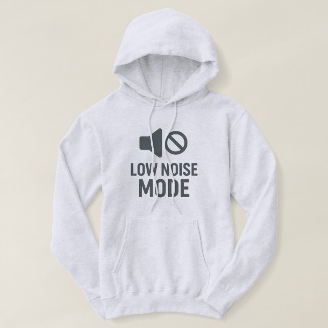 Sweat à capuche graphique minimal Mode Basse Nuiss (Design devant)