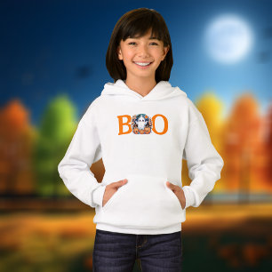 Sweat à capuche Halloween mignon Spooktacular Boo