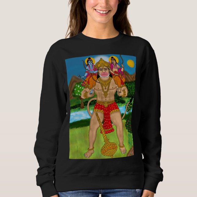 Sweat à capuche Hanuman (Devant)