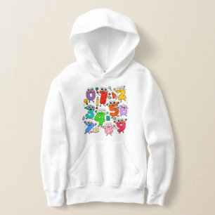 Sweat à capuche Jour du Nombre pour Enfants Nomb