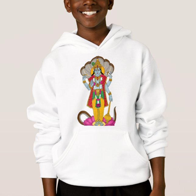 Sweat à capuche Lord Vishnu (Devant)