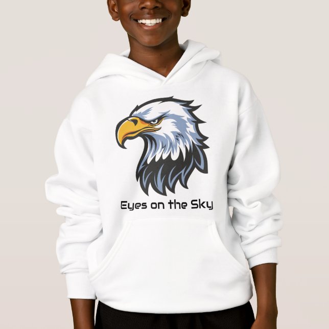 Sweat à capuche mignon et confortable pour enfants (Devant)