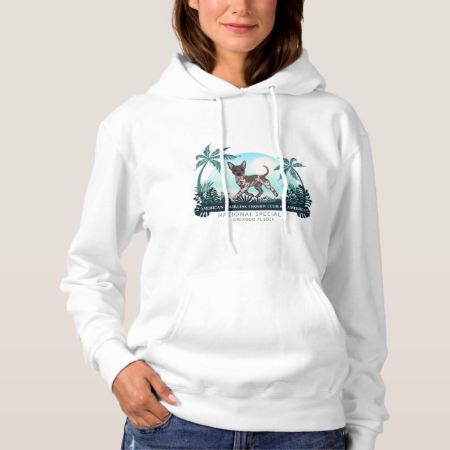 Sweat à capuche national pour femmes AHTCA 2024 (Devant)