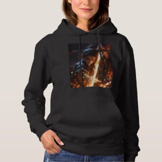 sweat à capuche noir