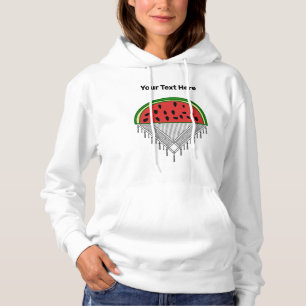 Sweat à capuche personnalisé Melon d'eau et Femmes