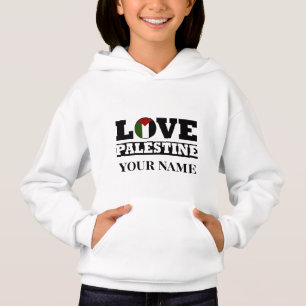 Sweat à capuche personnalisé pour garçon palestini