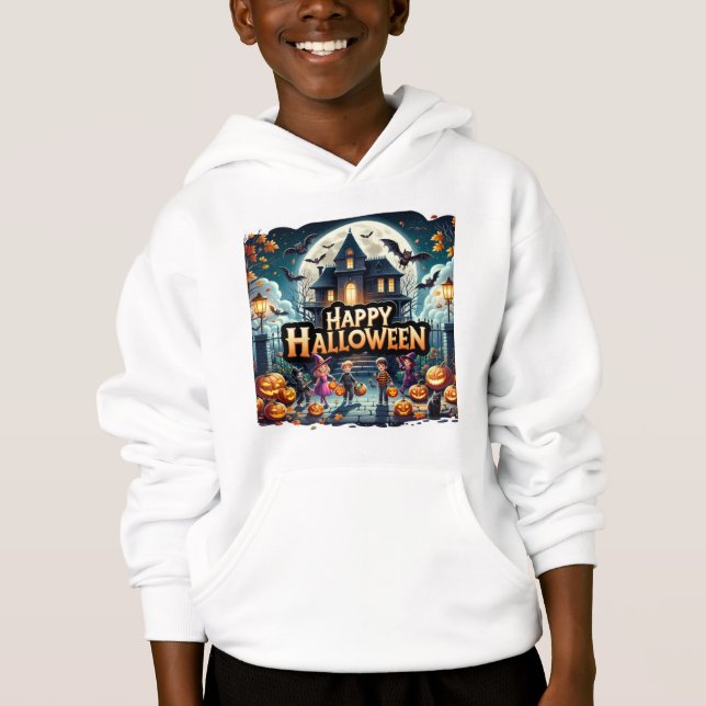 Sweat à capuche pour enfants (Devant)