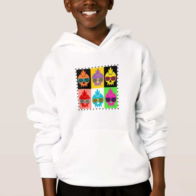 Sweat à capuche pour enfants (Devant)