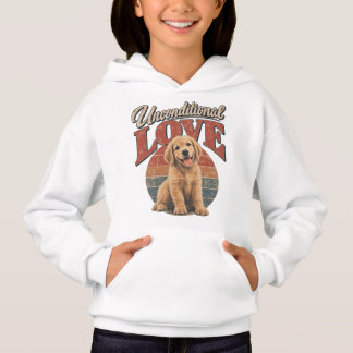 Sweat à capuche pour enfants Amour inconditionnel