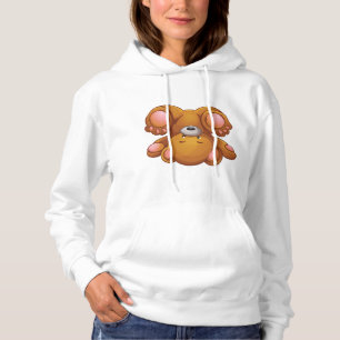 Sweat à capuche pour femme Ours en peluche à l'env