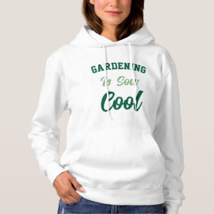 Sweat à capuche pour femmes jardinage