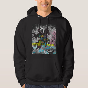 Sweat à capuche pour homme Art Puissant Chevalier