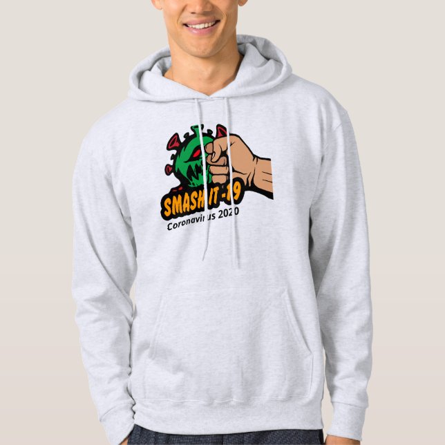 Sweat à capuche pour hommes (Devant)