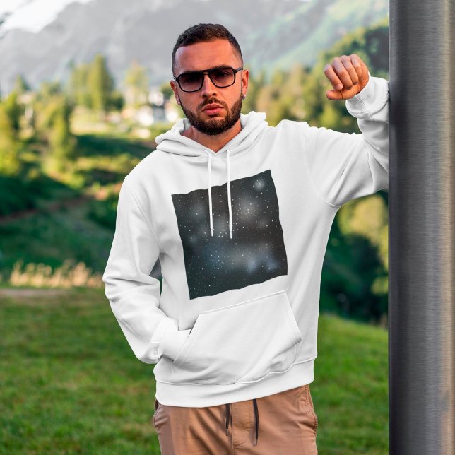 Sweat à capuche pour hommes ciel nocturne (Créateur téléchargé)
