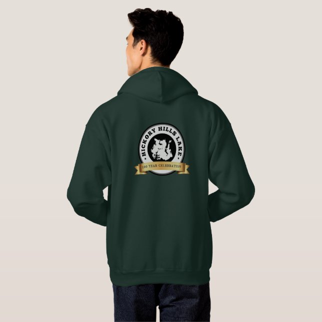Sweat à capuche pour la célébration des 100 ans du (Dos entier)