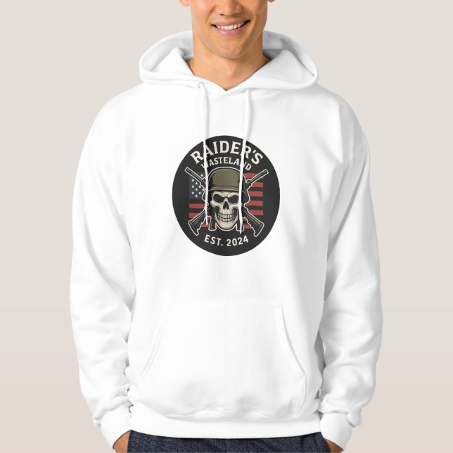 Sweat à capuche Raider’s Wasteland Logo Officiel B (Devant)