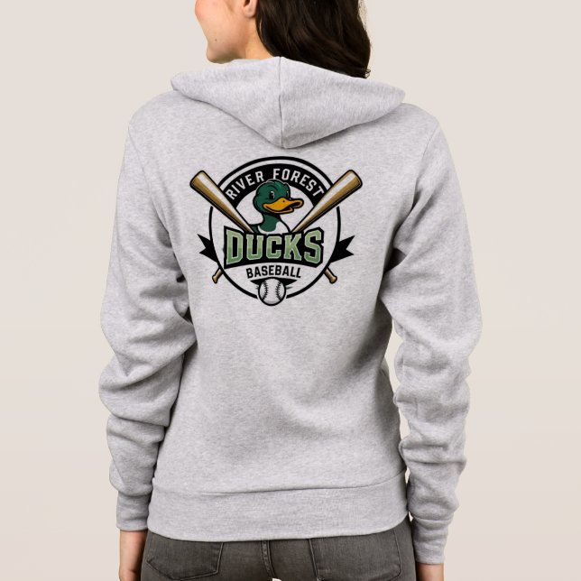 Sweat à capuche RF Ducks Femmes quack pack (Dos)