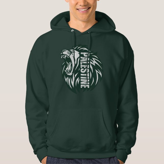Sweat à capuche Roaring Lion Palestine - Force Rés (Devant)