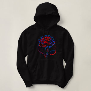 Sweat à capuche Rose Néon