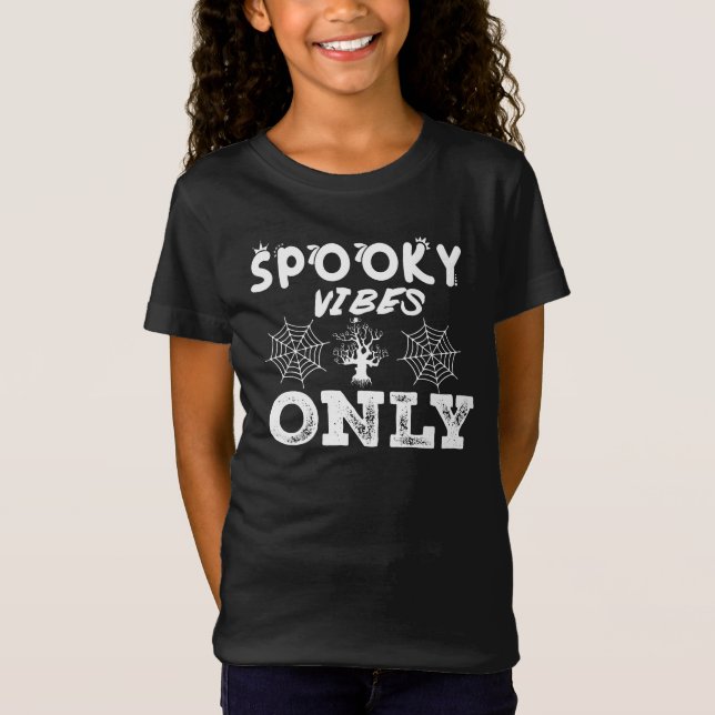 Sweat à capuche Spooky Vibes Only-67293 (Devant)
