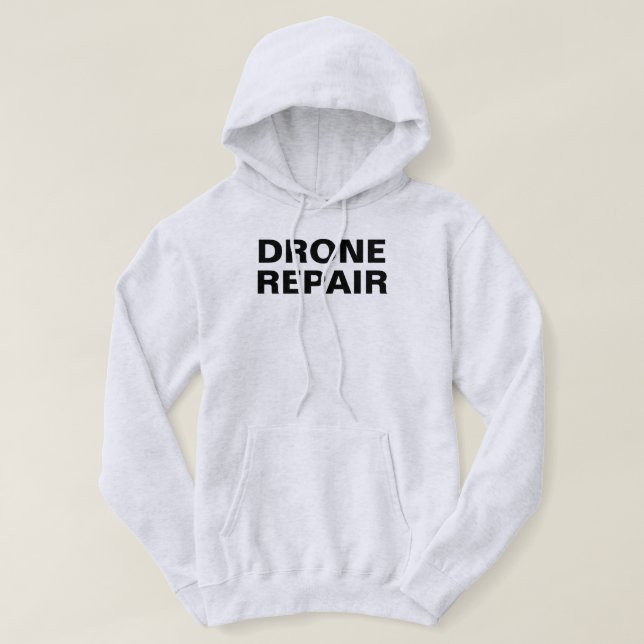 Sweat à capuchon Drone Repair™ (Design devant)