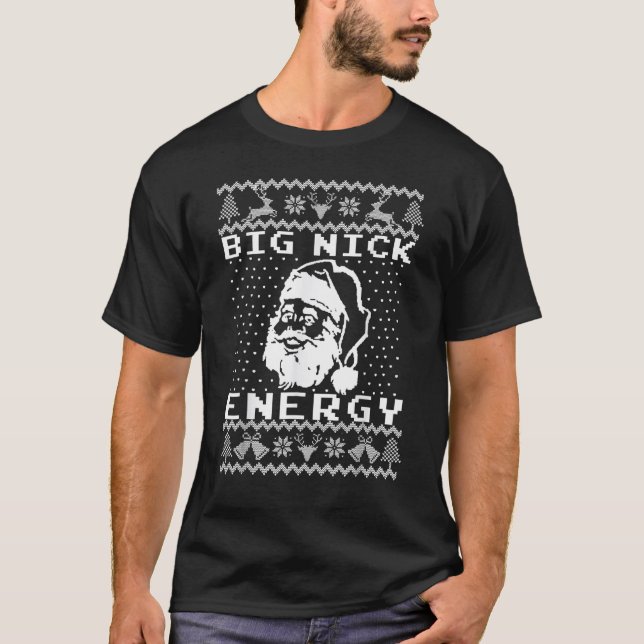Sweat de Noël moche Big Nick Energy Festival Co (Devant)