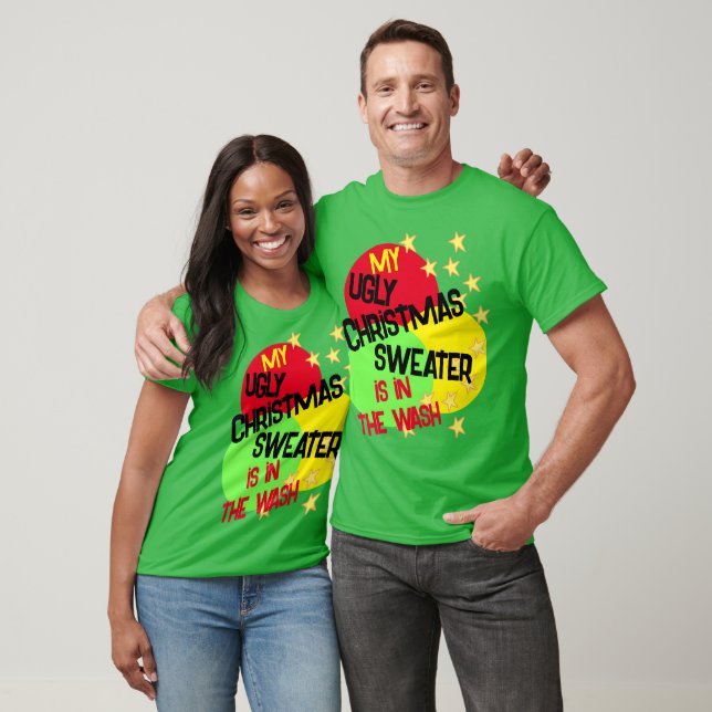 Sweat de Noël moche drôle T-shirt (Unisexe)