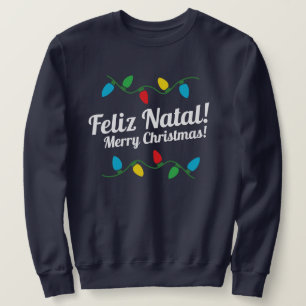 Sweat de Noël portugais Feliz Natal