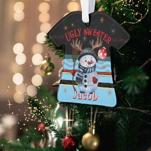 Sweat moche personnalisé - Noël de motoneigiste