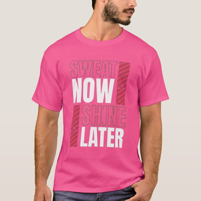 Sweat Now Shine Ultérieurement - Gras Motivation F (Devant)