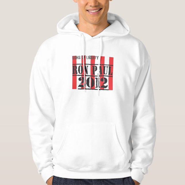 Sweat - shirt à capuche 2012 de Ron Paul (Devant)