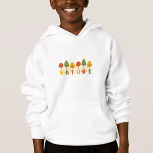 Sweat - shirt à capuche à thème nature