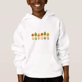Sweat - shirt à capuche à thème nature