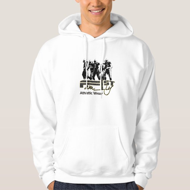 Sweat - shirt à capuche adulte (Devant)