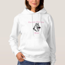 Sweat - shirt à capuche allemand Shepherd Mom