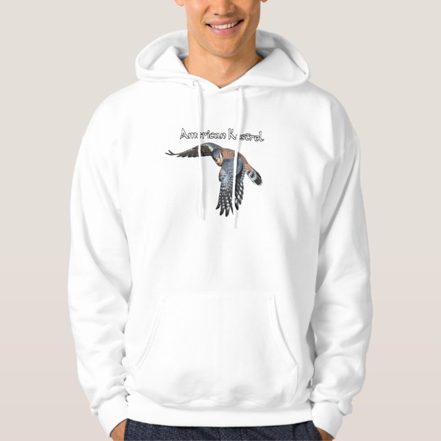Sweat - shirt à capuche américain Kestrel (Devant)
