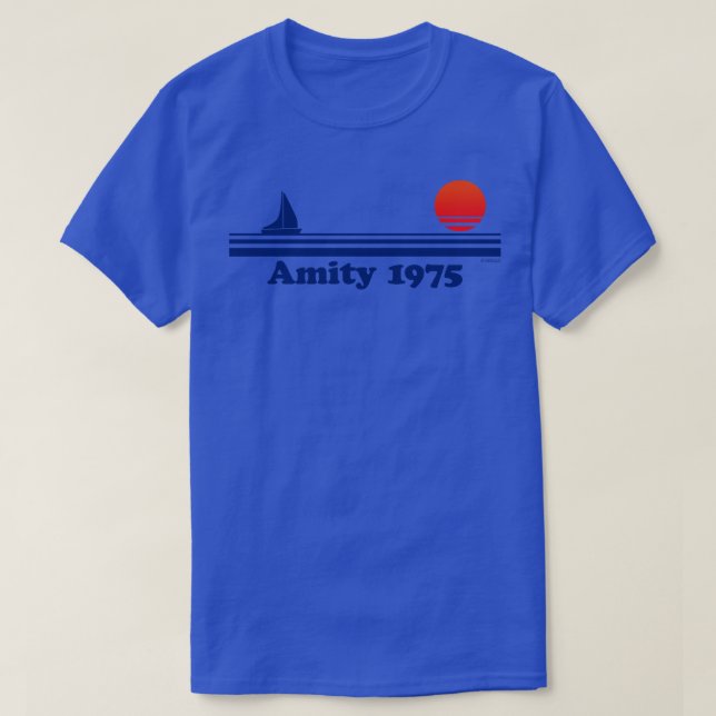 Sweat - shirt à capuche Amity 1975 (Design devant)