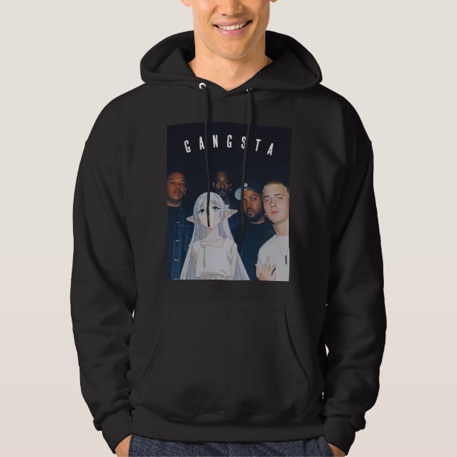 Sweat - shirt à capuche Anime (Devant)