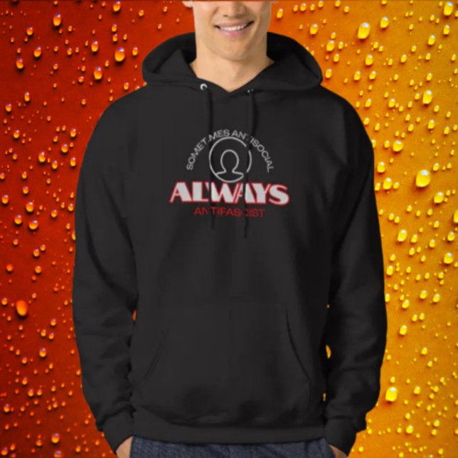 Sweat - shirt à capuche antifasciste (Créateur téléchargé)