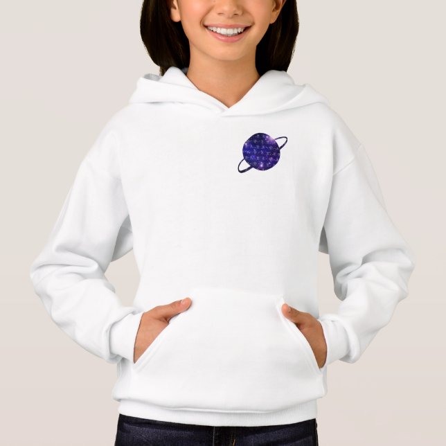 Sweat - shirt à capuche astronaute (Devant)