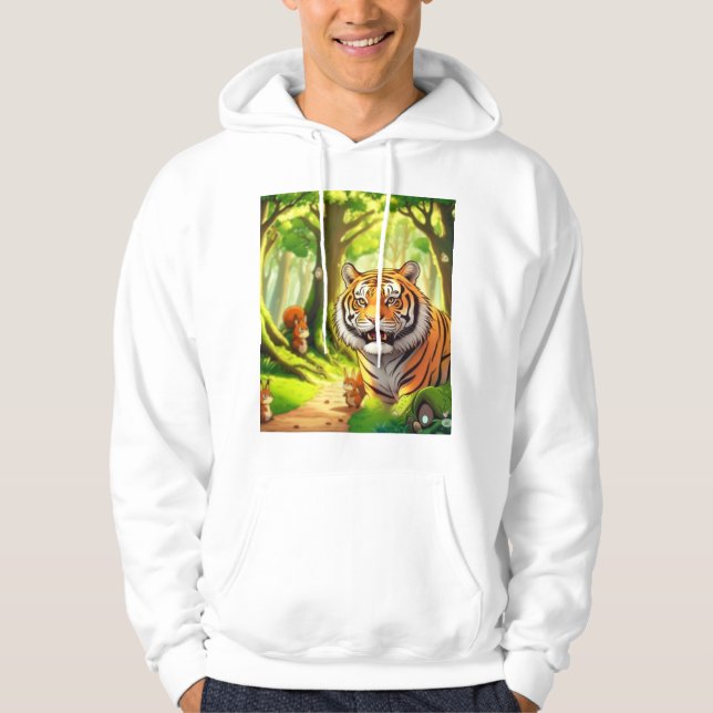 Sweat - shirt à capuche avec l'art Ghibli (Devant)