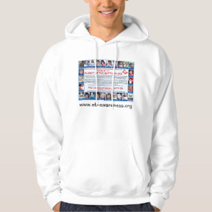 Sweat - shirt à capuche avec le site Web
