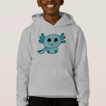 Sweat - shirt à capuche Axolotl pour enfants