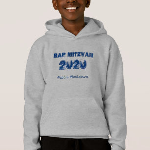Sweat - shirt à capuche Bar Mitzvah Lockdown 2020