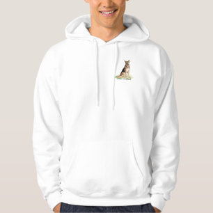 Sweat - shirt à capuche berger allemand