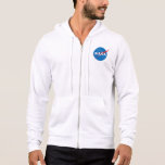 Sweat - shirt à capuche blanc Full-Zip Iconique NA<br><div class="desc">Cet article est sans conteste le symbole de notre époque : l'insigne classique de la NASA. Un symbole audacieux qui, comme la NASA elle-même, ne connaît aucune limite. Immédiatement reconnaissable à travers le monde, l'Insignia de la NASA a longtemps défendu le progrès, l'innovation, et le type d'audace et d'audace quasiment...</div>