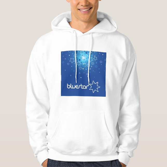 Sweat - shirt à capuche Bluestar (Devant)